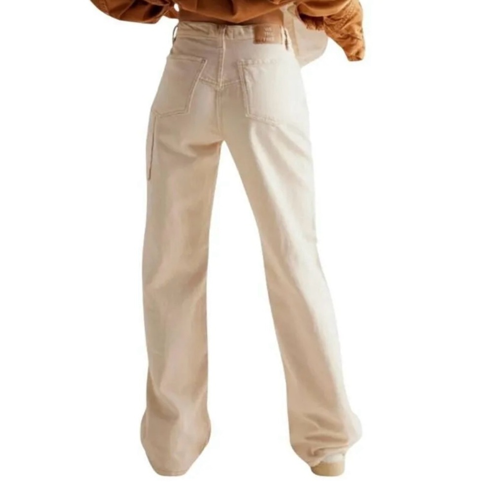 We The Free Cream High-Rise Pants - Picture 2 of 4